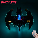 EASYLITE LED Light Up Kit para 1989 Batwing 76161 Super Heroes Blocos de construção sem modelo