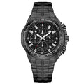 Relógio Masculino WWOOR Cronógrafo de Luxo com Pulseira de Aço Inoxidável