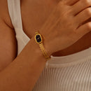 Pulseira Relógio Feminina em Aço Inoxidável | Estilo Moderno com Encantos