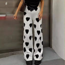 Calça de Moletom Feminina Joggers Coração – Outono/Inverno 2024