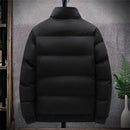 Casacos de inverno dos homens 2026 novo grosso quente parkas puffer jaquetas bomber moda à prova dwaterproof água designer luxo jaquetas para baixo