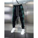Calça Jogger Masculina Listrada | Moletom Harem Casual Cintura Elástica