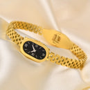 Pulseira Relógio Feminina em Aço Inoxidável | Estilo Moderno com Encantos