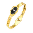 Pulseira Relógio Feminina em Aço Inoxidável | Estilo Moderno com Encantos
