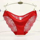 Calcinha Feminina Invisível Sem Costura | Renda Floral | Elastano