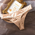 Calcinha de seda gelado lingerie feminina cintura baixa sem costura de secagem rápida pele-amigável respirável briefs feminino íntimo breve