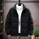 Casacos de inverno dos homens 2026 novo grosso quente parkas puffer jaquetas bomber moda à prova dwaterproof água designer luxo jaquetas para baixo
