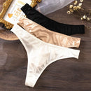 Calcinha de seda gelado lingerie feminina cintura baixa sem costura de secagem rápida pele-amigável respirável briefs feminino íntimo breve