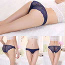 Calcinha Feminina Invisível Sem Costura | Renda Floral | Elastano