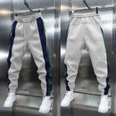 Calça Jogger Masculina Listrada | Moletom Harem Casual Cintura Elástica