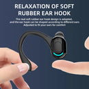 Fone de Ouvido Bluetooth 5.2 com Microfone – À Prova d'Água, HiFi Estéreo